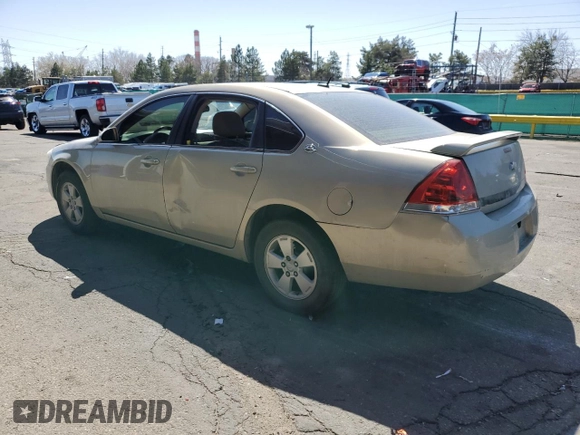 2008 Chevrolet Impala LT with VIN 2G1WT58K081223121, listed as a Copart auction lot 52123505 with 302,699 mi miles and Salvage Title. Bid and sale history available at DreamBid. Image 2.