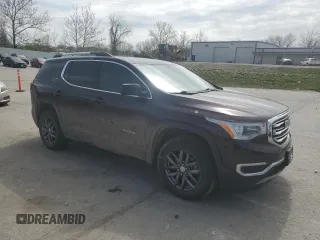 2017 GMC Acadia SLT with VIN 1GKKNMLS1HZ312824, listed as a Copart auction lot 53064085 with 122,772 mi miles and Salvage title. Bid and sale history available at DreamBid. Image 4.