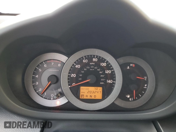 2006 Toyota RAV4 Sport with VIN JTMZK32V365005345, listed as a Copart auction lot 78284734 with 203,247 mi miles and Salvage Title. Bid and sale history available at carsss.com. Image 9.
