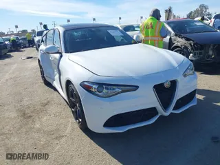 2019 Alfa Romeo Giulia Ti with VIN ZARFAMBN0K7606230, listed as a IAAI auction lot 41421769 with 69,274 mi miles. Bid and sale history available at carsss.com. Image 1.