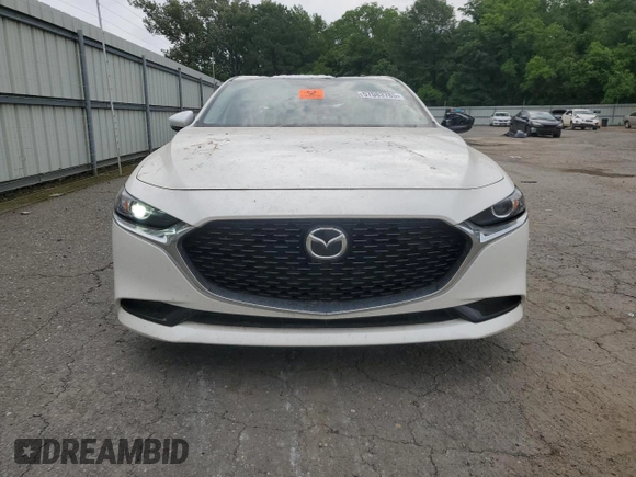 2023 Mazda 3 S Carbon Edition with VIN 3MZBPACM3PM354348, listed as a Copart auction lot 57083785 with 51,723 mi miles and Salvage title. Bid and sale history available at DreamBid. Image 5.