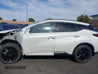 2023 Nissan Murano SV with VIN 5N1AZ2BJXPC110599, listed as a IAAI auction lot 41488995 with 7,412 mi miles. Bid and sale history available at carsss.com. Image 15.