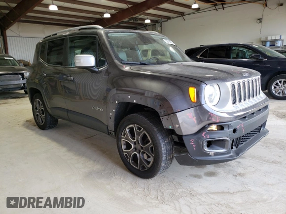 2018 Jeep Renegade Limited с VIN ZACCJBDB6JPH34297, выставлен на аукционе Copart как лот 52793075 с пробегом 76 262 миль миль и Списание • Salvage title. История ставок и продаж доступна на DreamBid. Изображение 4.