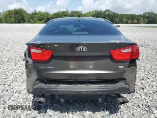 2014 Kia Optima LX with VIN 5XXGM4A75EG333628, listed as a Copart auction lot 59273445 with 81,764 mi miles and Salvage title. Bid and sale history available at DreamBid. Image 6.