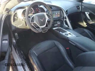 2017 Chevrolet Corvette Grand Sport 2LT with VIN 1G1YY2D73H5106495, listed as a Copart auction lot 43695095 with 50,133 mi miles and Salvage Title. Bid and sale history available at carsss.com. Image 8.