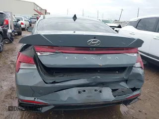 2021 Hyundai Elantra SEL with VIN KMHLN4AG6MU090007, listed as a IAAI auction lot 41457374 with 99,045 mi miles. Bid and sale history available at carsss.com. Image 6.