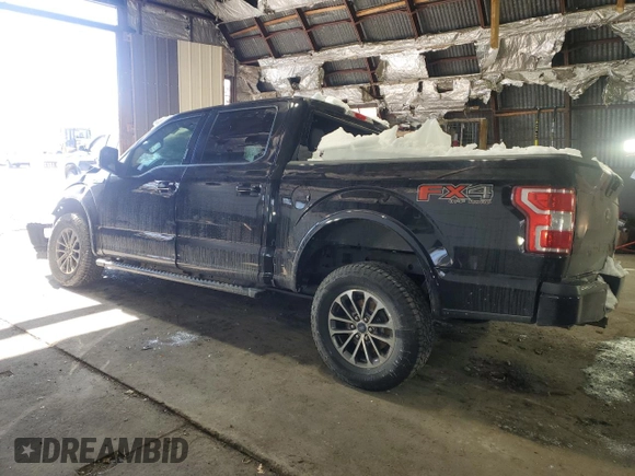 2019 Ford F-150 XL with VIN 1FTEW1E40KFC15335, listed as a Copart auction lot 47199965 with 0 mi miles and Salvage Title. Bid and sale history available at carsss.com. Image 2.