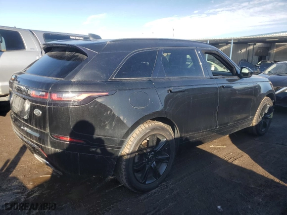 2019 Land Rover Range Rover Velar R-Dynamic SE with VIN SALYL2FV2KA219606, listed as a Copart auction lot 43570925 with 77,251 mi miles and Clean Title. Bid and sale history available at carsss.com. Image 3.