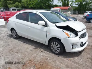 2017 Mitsubishi Mirage ES z VIN ML32F3FJ6HHF08999, wystawiony jako IAAI lot #42234559 z przebiegiem 95 842 mil mil oraz . Historia ofert i sprzedaży dostępna na DreamBid. Obrazek 1.