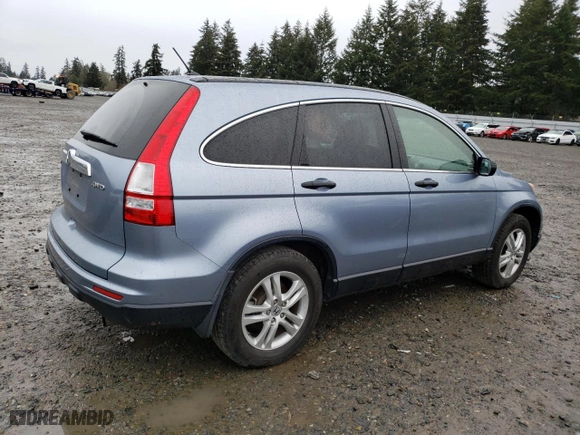 2011 Honda CR-V EX with VIN JHLRE4H55BC009099, listed as a Copart auction lot 85915844 with 114,860 mi miles and Salvage Title. Bid and sale history available at carsss.com. Image 3.