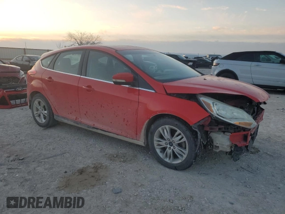2012 Ford Focus SEL with VIN 1FAHP3M20CL313554, listed as a Copart auction lot 41997175 with 137,910 mi miles and Salvage Title. Bid and sale history available at carsss.com. Image 4.