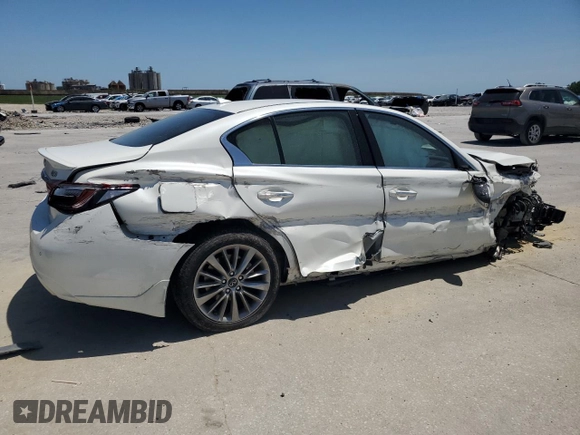 2020 Infiniti Q50 Luxe z VIN JN1EV7AP3LM202939, wystawiony jako Copart lot #57025175 z przebiegiem Nie podano mil oraz Szkoda całkowita • Salvage title. Historia ofert i sprzedaży dostępna na DreamBid. Obrazek 3.