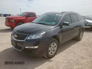 2017 Chevrolet Traverse LS z VIN 1GNKRFED3HJ293712, wystawiony jako Copart lot #57236785 z przebiegiem 68 796 mil mil oraz Szkoda całkowita • Salvage title. Historia ofert i sprzedaży dostępna na DreamBid. Obrazek 1.