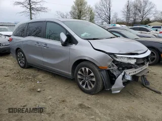 2022 Honda Odyssey EX-L с VIN 5FNRL6H76NB060456, выставлен на аукционе Copart как лот 52706755 с пробегом 55 886 миль миль и Списание • Salvage title. История ставок и продаж доступна на DreamBid. Изображение 4.