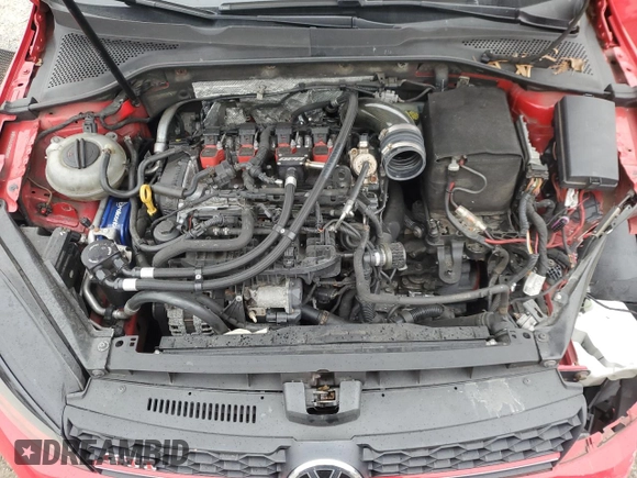 2016 Volkswagen Golf GTI SE w/Performance Pkg with VIN 3VW547AU1GM060801, listed as a Copart auction lot 42822125 with 133,159 mi miles and Salvage Title. Bid and sale history available at carsss.com. Image 12.
