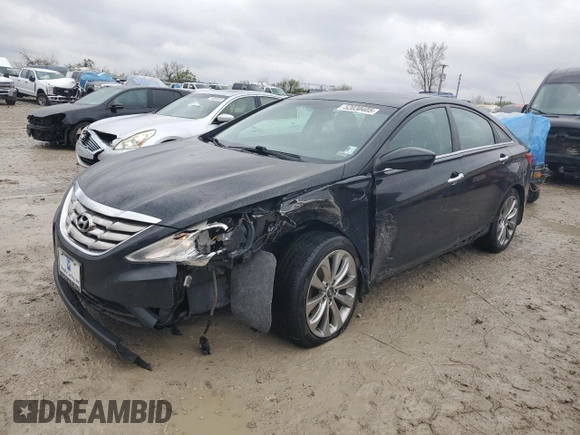 2012 Hyundai Sonata SE with VIN 5NPEC4AB1CH433614, listed as a Copart auction lot 52030405 with 192,023 mi miles and Salvage Title. Bid and sale history available at carsss.com. Image 1.
