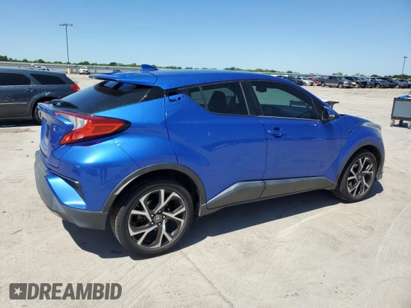 2018 Toyota C-HR XLE with VIN NMTKHMBX0JR037856, listed as a Copart auction lot 54007285 with 87,658 mi miles and Clean title. Bid and sale history available at DreamBid. Image 3.