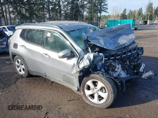 2020 Jeep Compass Latitude with VIN 3C4NJCBB8LT102401, listed as a IAAI auction lot 41479940 with Not Provided miles and . Bid and sale history available at DreamBid. Image 1.
