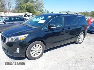 2017 Kia Sedona EX with VIN KNDMC5C13H6263232, listed as a IAAI auction lot 41733170 with 102,026 mi miles. Bid and sale history available at carsss.com. Image 18.