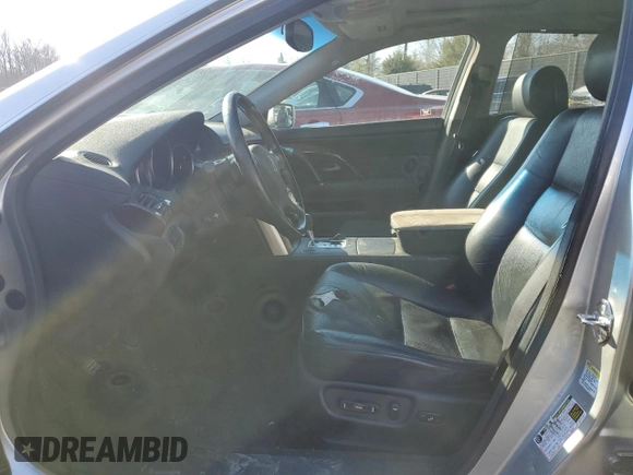 2005 Acura RL with VIN JH4KB16565C006773, listed as a Copart auction lot 42391075 with 203,355 mi miles and Salvage Title. Bid and sale history available at carsss.com. Image 7.