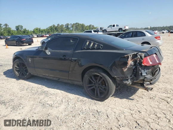 2012 Ford Mustang Premium with VIN 1ZVBP8AMXC5202904, listed as a Copart auction lot 56834625 with 164,160 mi miles and Salvage title. Bid and sale history available at DreamBid. Image 2.
