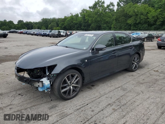 2018 Lexus GS 350 with VIN JTHCZ1BL2JA009907, listed as a Copart auction lot 63621575 with 29,645 mi miles and Salvage title. Bid and sale history available at DreamBid. Image 1.