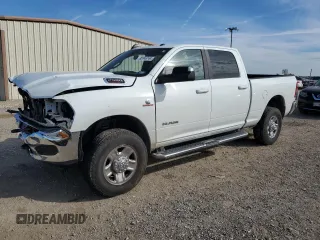 2022 Ram 2500 Big Horn with VIN 3C6UR5DL3NG296697, listed as a Copart auction lot 82046744 with 54,072 mi miles and Salvage Title. Bid and sale history available at carsss.com. Image 1.