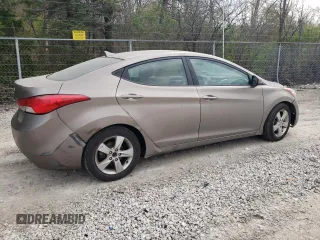 2013 Hyundai Elantra Limited with VIN 5NPDH4AE5DH417926, listed as a Copart auction lot 54222305 with Not Provided miles and Clean Title. Bid and sale history available at DreamBid. Image 3.