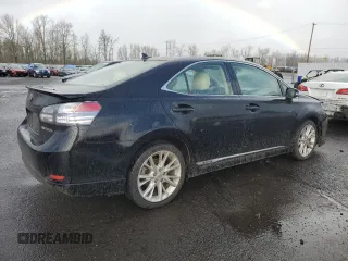 2011 Lexus HS 250h with VIN JTHBB1BA6B2044542, listed as a Copart auction lot 46835095 with 86,584 mi miles and Salvage Title. Bid and sale history available at DreamBid. Image 3.