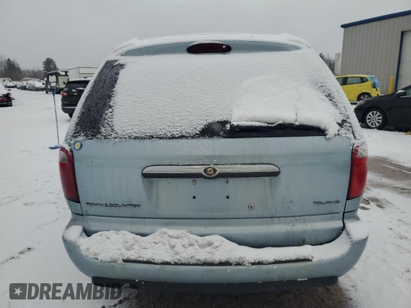 2006 Chrysler Town & Country LWB Touring with VIN 2A4GP54L96R821909, listed as a Copart auction lot 84735204 with 171,004 mi miles and Salvage Title. Bid and sale history available at carsss.com. Image 6.