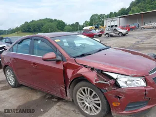 2012 Chevrolet Cruze ECO with VIN 1G1PJ5SC0C7240847, listed as a IAAI auction lot 39864183 with 189,787 mi miles. Bid and sale history available at carsss.com. Image 6.