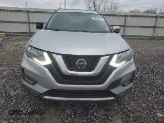 2018 Nissan Rogue SV with VIN JN8AT2MV4JW317263, listed as a Copart auction lot 45039045 with 124,579 mi miles and Salvage Title. Bid and sale history available at carsss.com. Image 5.