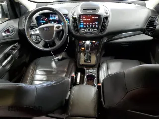 2016 Ford Escape Titanium with VIN 1FMCU9J95GUC27654, listed as a Copart auction lot 51950575 with 101,220 mi miles and Salvage Title. Bid and sale history available at carsss.com. Image 8.