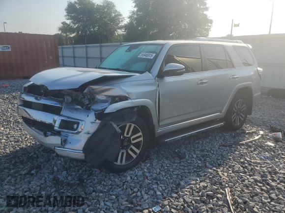 2024 Toyota 4Runner Limited with VIN JTEDU5JR2R5312431, listed as a Copart auction lot 55946915 with 14,492 mi miles and Salvage title. Bid and sale history available at DreamBid. Image 1.