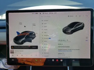 2019 Tesla Model 3 Mid Range with VIN 5YJ3E1EA1KF435295, listed as a Copart auction lot 49552685 with 56,366 mi miles and Salvage Title. Bid and sale history available at DreamBid. Image 9.