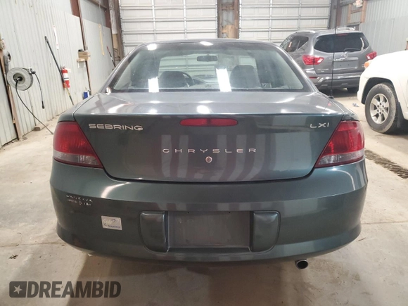 2002 Chrysler Sebring Touring with VIN 1C3AL56R32N270378, listed as a Copart auction lot 50868935 with 26,099 mi miles and Salvage title. Bid and sale history available at DreamBid. Image 6.