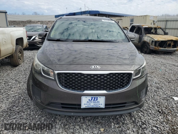 2016 Kia Sedona LX with VIN KNDMB5C15G6100857, listed as a Copart auction lot 45246565 with 152,683 mi miles and Salvage Title. Bid and sale history available at DreamBid. Image 5.