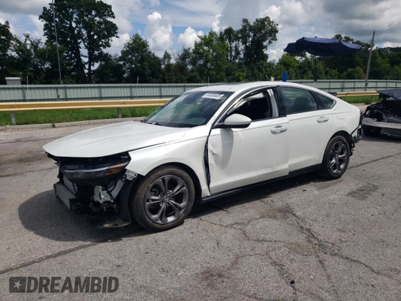 2024 Honda Accord EX with VIN 1HGCY1F34RA044623, listed as a Copart auction lot 64500405 with Not provided miles and Salvage title. Bid and sale history available at DreamBid. Image 1.