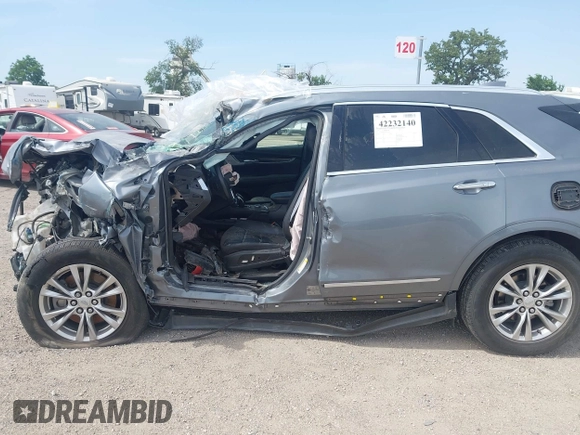2020 Cadillac XT5 Premium Luxury FWD with VIN 1GYKNCRS3LZ131028, listed as a IAAI auction lot 42232140 with Not provided miles and . Bid and sale history available at DreamBid. Image 14.