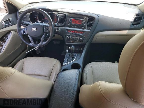 2013 Kia Optima EX with VIN 5XXGN4A71DG244277, listed as a Copart auction lot 56191925 with 147,641 mi miles and Salvage title. Bid and sale history available at DreamBid. Image 8.