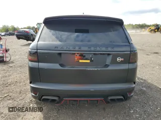 2019 Land Rover Range Rover Sport SVR with VIN SALWZ2SE0KA843965, listed as a Copart auction lot 71343524 with Not Provided miles and Non Repairable. Bid and sale history available at DreamBid. Image 6.