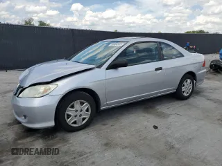 2005 Honda Civic VP z VIN 1HGEM22125L040468, wystawiony jako Copart lot #58404335 z przebiegiem 98 770 mil mil oraz Szkoda całkowita • Salvage title. Historia ofert i sprzedaży dostępna na DreamBid. Obrazek 1.