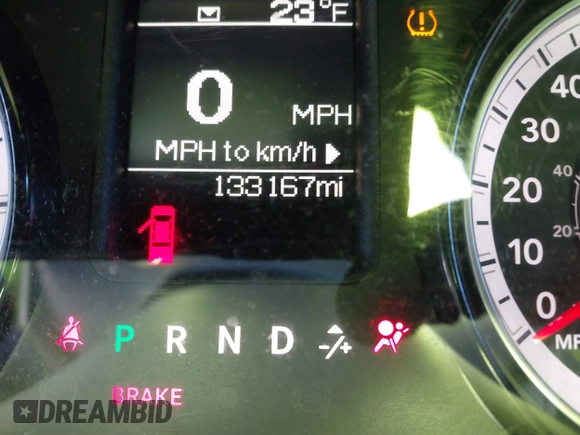 2018 Ram 1500 Tradesman with VIN 1C6RR7FG3JS222877, listed as a IAAI auction lot 41506573 with 133,167 mi miles and . Bid and sale history available at DreamBid. Image 7.