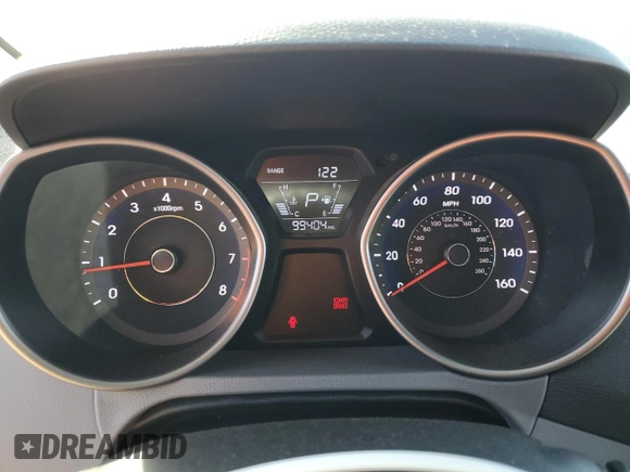 2016 Hyundai Elantra SE with VIN 5NPDH4AE8GH668797, listed as a Copart auction lot 60903675 with 99,404 mi miles and Salvage title. Bid and sale history available at DreamBid. Image 9.