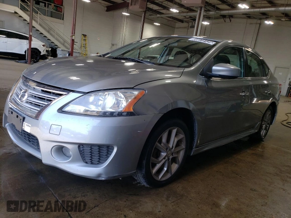 2013 Nissan Sentra FE+ S with VIN 3N1AB7AP5DL715192, listed as a Copart auction lot 54673125 with 211,149 mi miles and Clean Title. Bid and sale history available at DreamBid. Image 1.