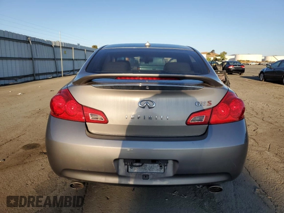 2008 Infiniti G35 Journey with VIN JNKBV61E78M219712, listed as a Copart auction lot 70047674 with 153,072 mi miles and Salvage Title. Bid and sale history available at DreamBid. Image 6.