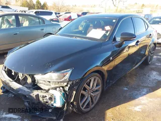 2017 Lexus IS with VIN JTHBA1D26H5052480, listed as a IAAI auction lot 41688553 with 142,185 mi miles. Bid and sale history available at carsss.com. Image 2.
