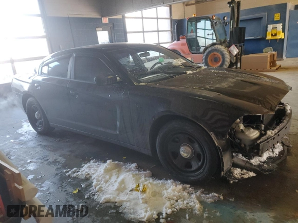 2012 Dodge Charger Police with VIN 2C3CDXAG5CH226447, listed as a Copart auction lot 41678625 with 161,743 mi miles and Salvage Title. Bid and sale history available at carsss.com. Image 4.