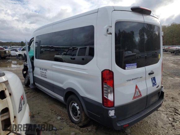 2022 Ford Transit Passenger XL с VIN 1FDAX2C82NKA69339, выставлен на аукционе Copart как лот 78907284 с пробегом 20 426 миль миль и Списание • Salvage title. История ставок и продаж доступна на DreamBid. Изображение 2.