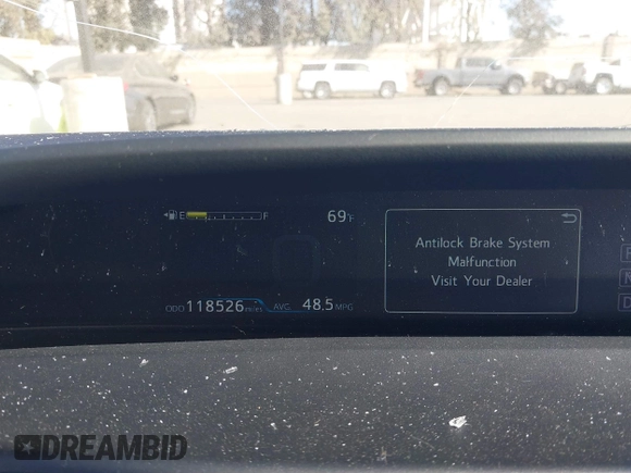 2016 Toyota Prius Four with VIN JTDKARFU8G3510996, listed as a IAAI auction lot 41406304 with 118,526 mi miles and . Bid and sale history available at DreamBid. Image 7.